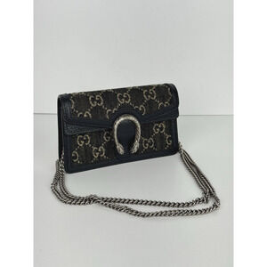 Gucci Dionysus Super Mini Denim Shoulder Bag